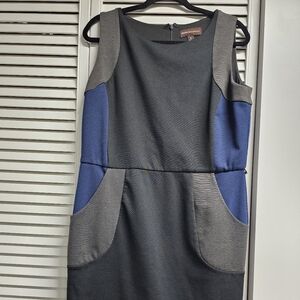 Color Block Dress with pockets